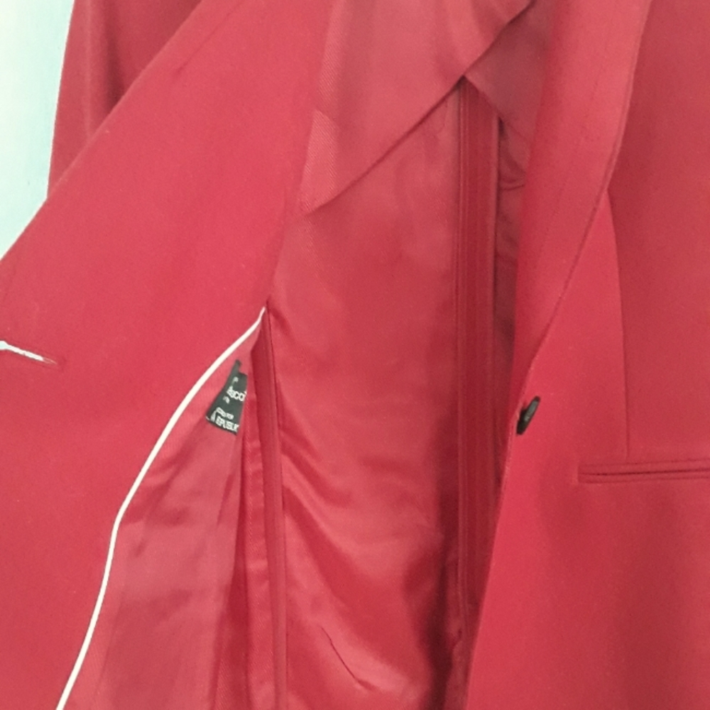 Banana Republic Red Wool, Size 2 - Picture 6 of 11